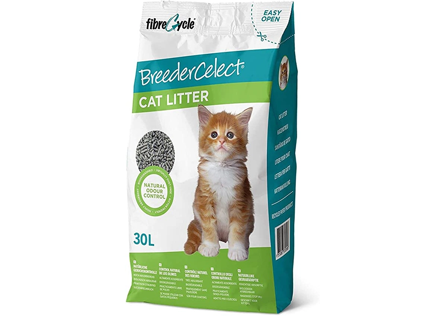 Litière pour chat papier recyclé 30L