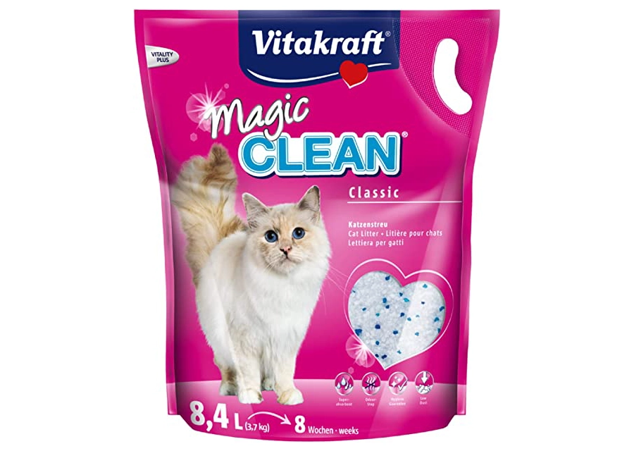 Litière silice pour Chat Vitakraft Magic Clean