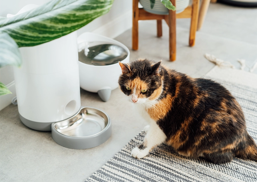 Fontaine à eau pour chat